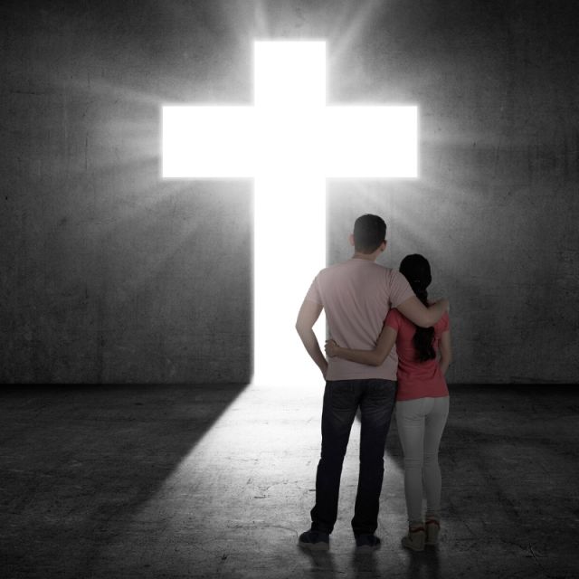 Couple choosing Jesus (Demo)